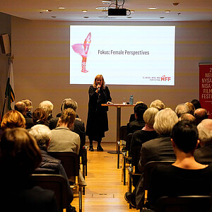 Präsentation des 21. Neiße Filmfestivals in der Vertretung des Freistaates Sachsen beim Bund in Berlin ® Karin E. Lason 